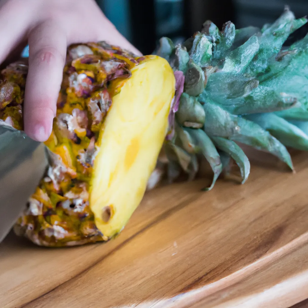 Jak obrać ananasa?