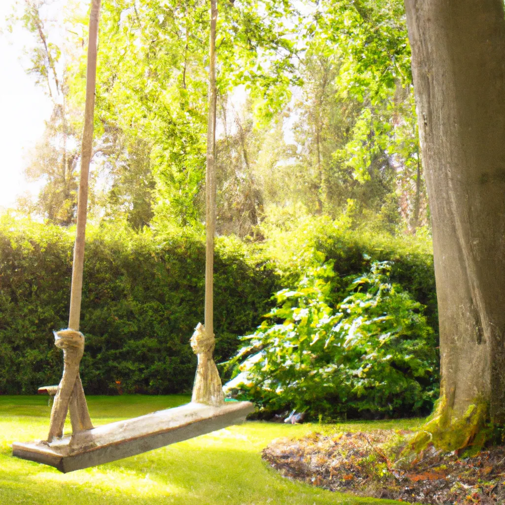 Jak zrobić huśtawkę ogrodową?