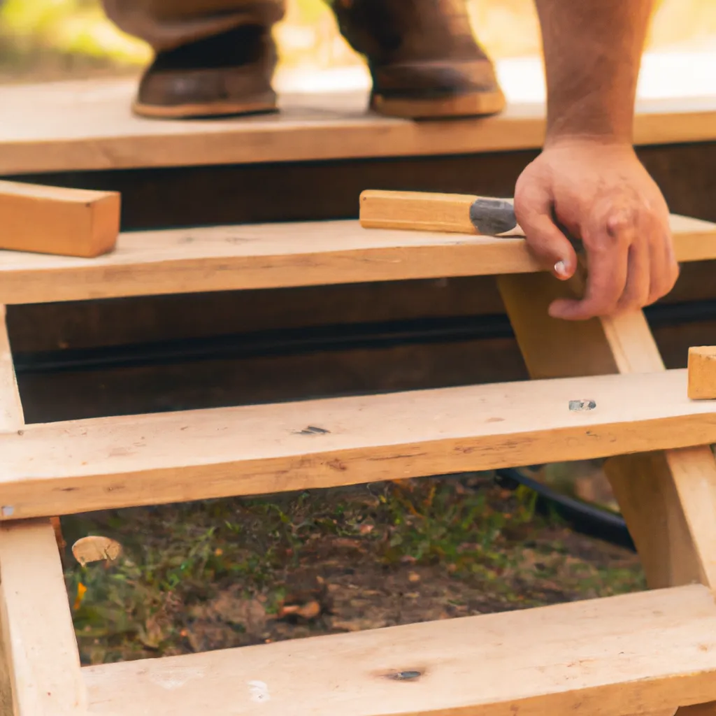 Jak zrobić schody drewaniane zewnętrzne?