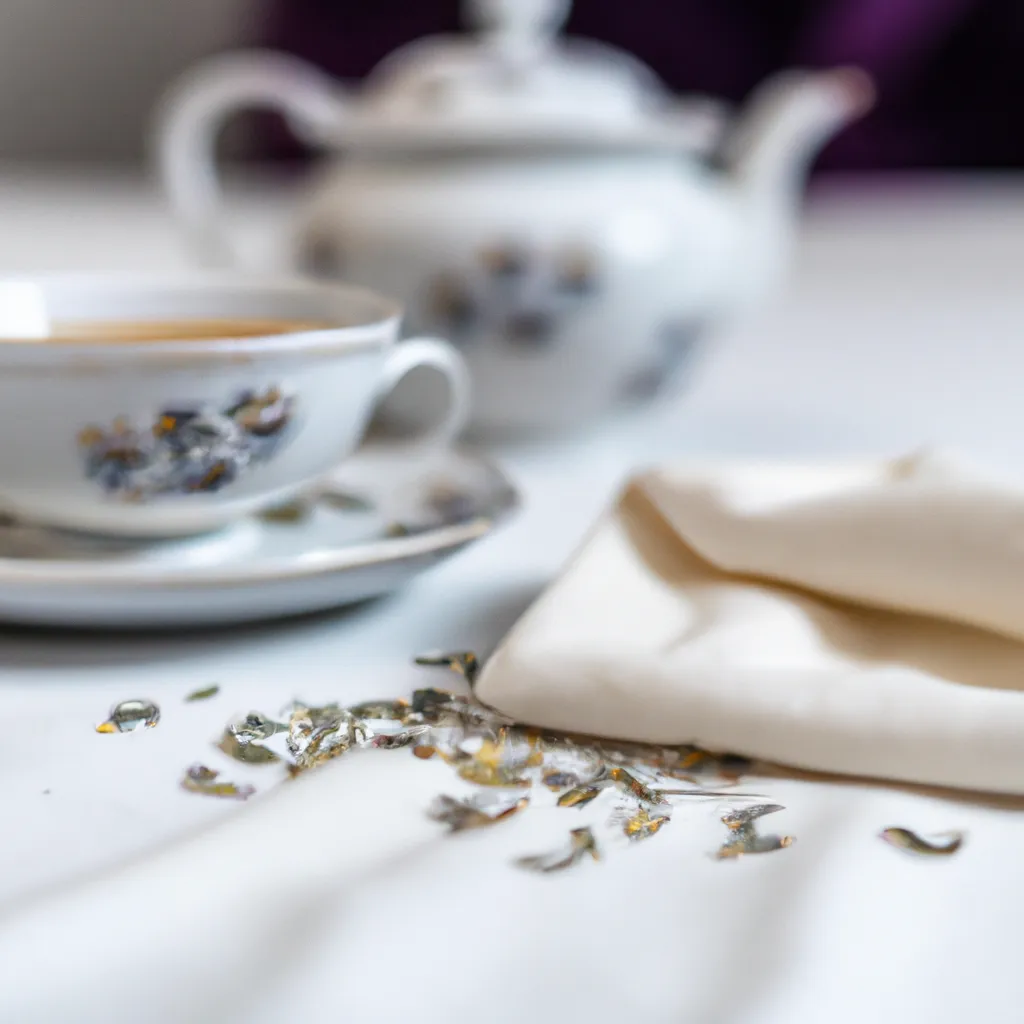 Plamy z herbaty - domowe sposoby na wywabianie