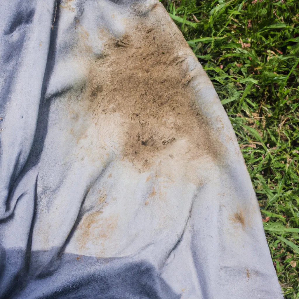 Plamy z błota - sprawdzone sposoby na usuwanie błota i trawy z ubrań