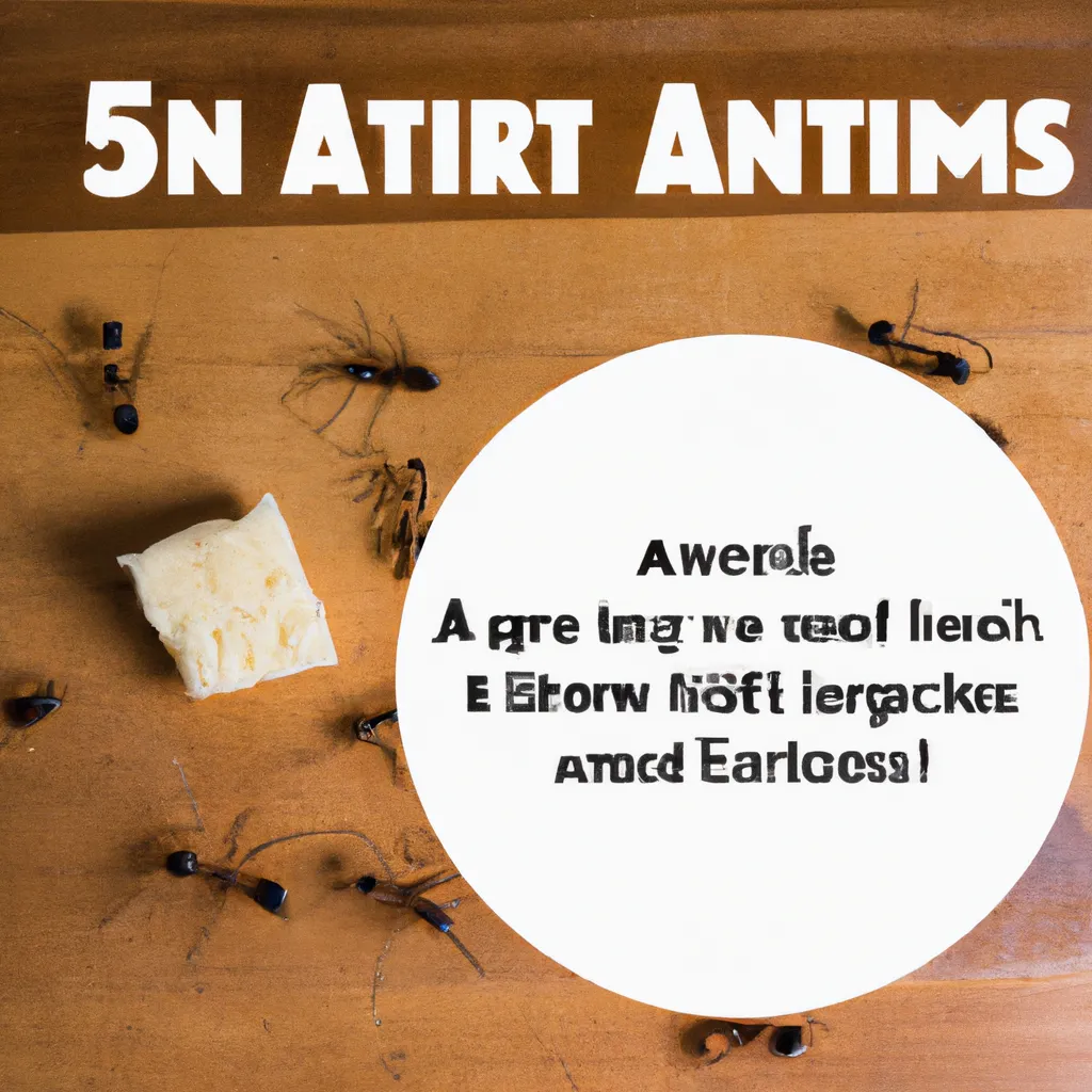 Jak wytępić mrówki w domu?