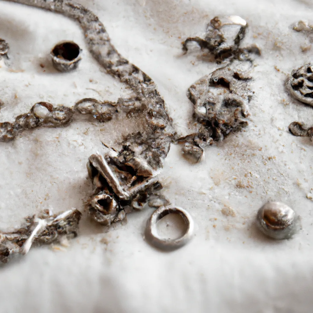 Jak wyczyścić srebrną biżuterię - kolczyki, łańcuszek, pierścionki i inne elementy