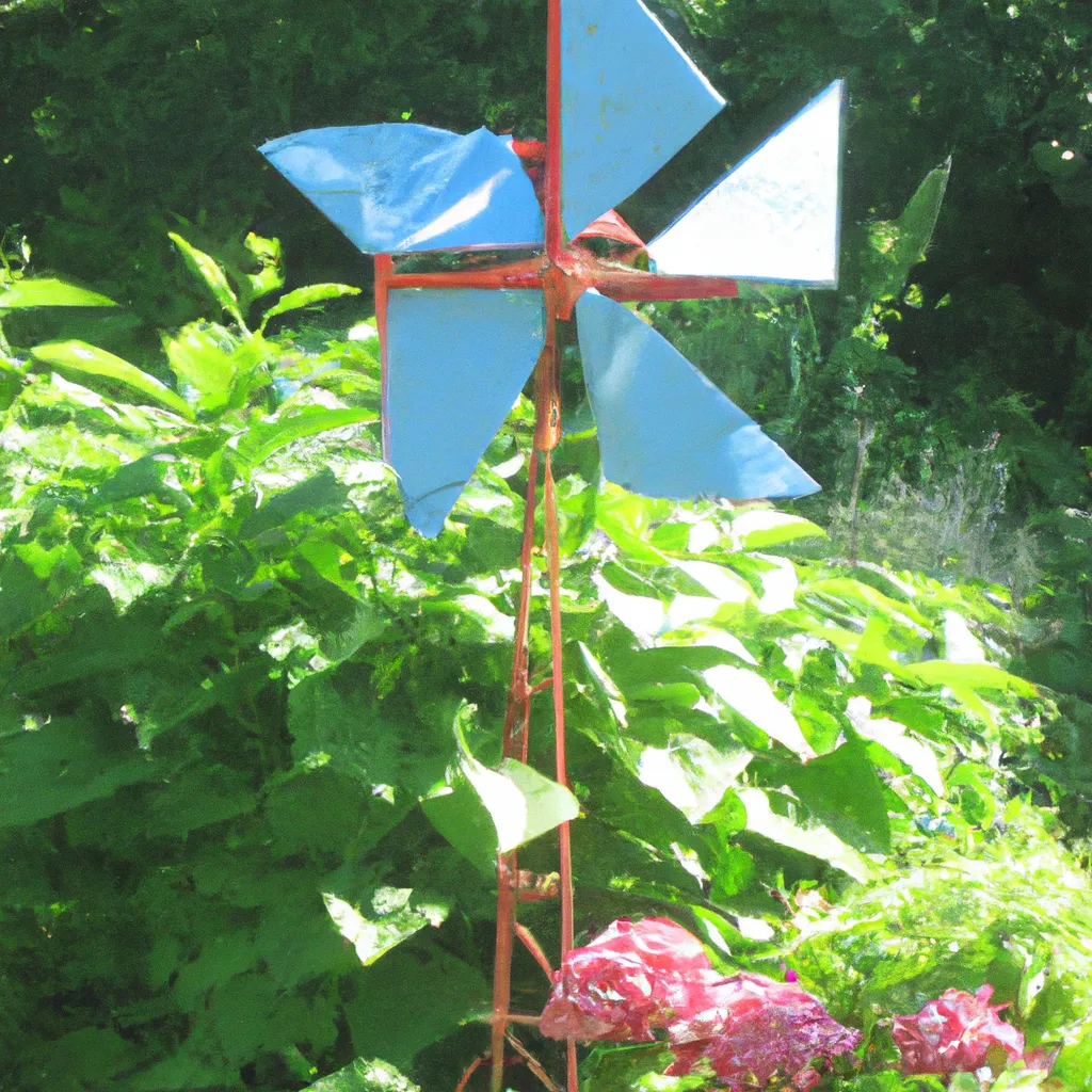 Jak zrobić wiatrak ogrodowy?