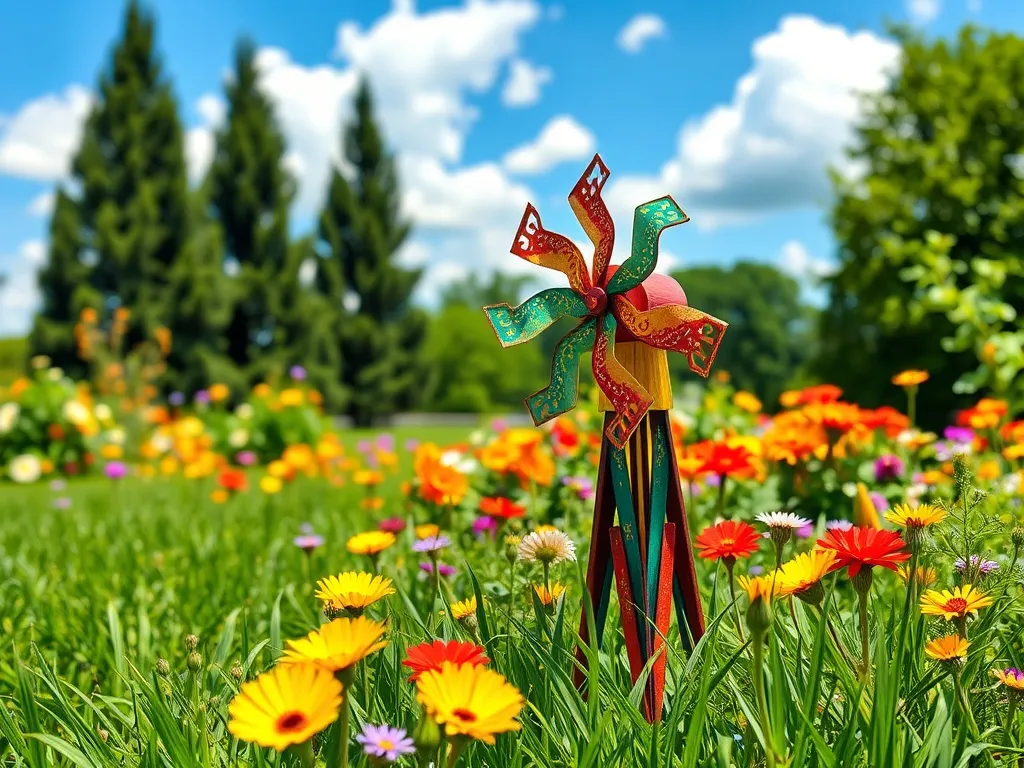 Jak zrobić wiatrak ogrodowy?