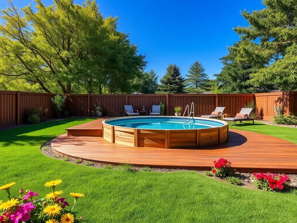 Jak obudować basen?