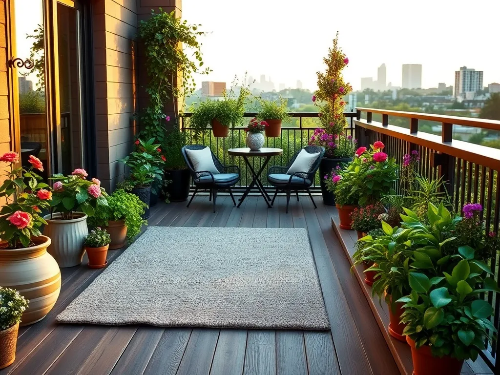 Co na podłogę na balkon?