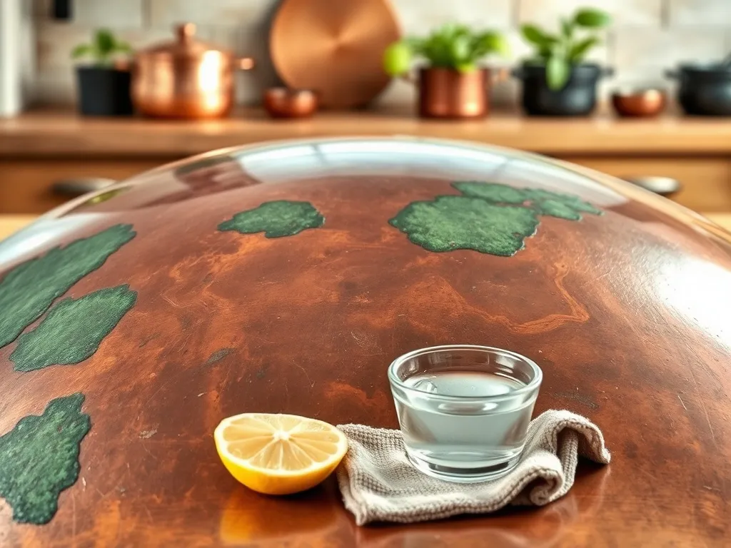 Nalot na miedzi – w Jaki sposób usunąć z miedzi śniedź i patynę?